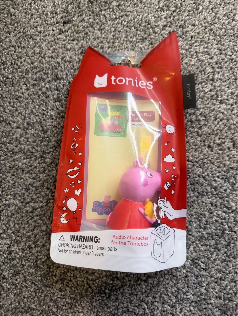 Tonies Peppa Pig On the Road with Peppa Audio Character for Toniebox